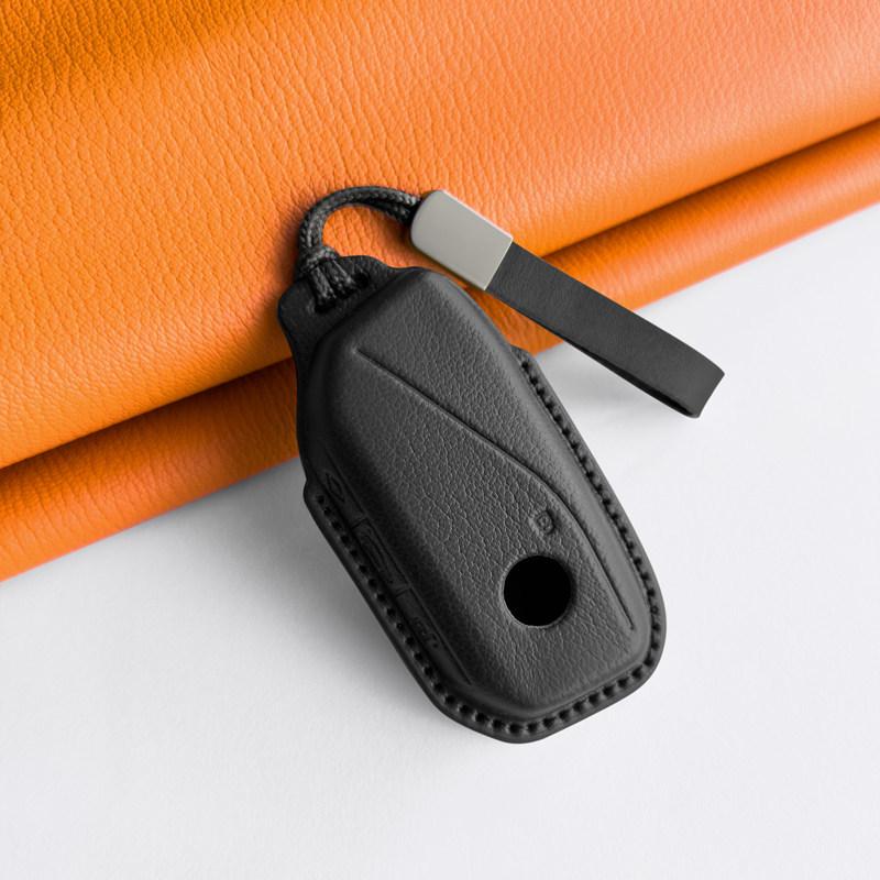 Porta-Chaves BMW em Couro Genuíno para Série 5, Série 7, X1, X2, X3, X5, X7, i5, ix3