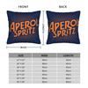 Aperol Spritz Kissenbezug Bequemer Kissenbezug für Wohnzimmer Sofa Modische Kissenbezüge