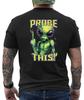 Probe This Funny Alien Middle Finger Funny Graphic Design T- Shirt