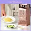 Stainless Kitchen Steel 4 Sided Box Food Grater Vegetable Cheese Slicer Shredder