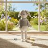 Soft Plush Rabbit Doll Baby Soft Long-Eared Rabbit Bed Doll Plush Toy  Kids Birthday Gift