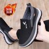 Spring new cloth shoes walking shoes men's casual shoes low-top soft-soled canvas shoes medium and old shoes