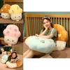 Cute Ice Cream Throw Pillow Plush Doll Soft And Colorful Design Perfect For All Ages