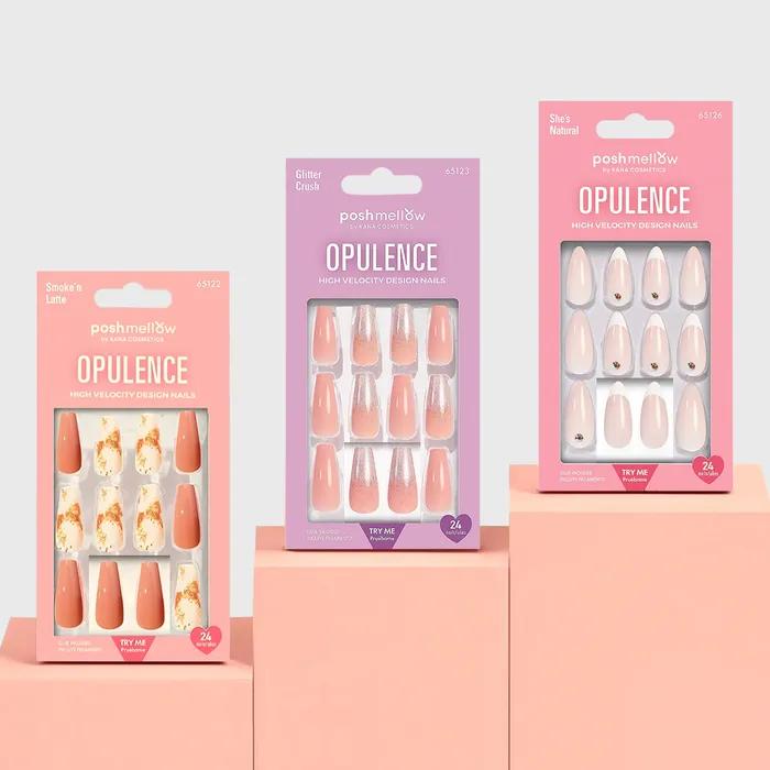 

OPULENCE Опуленс Типсы для ногтей 12 видов (Выберите 1) 65003 - MOCHA FEVER