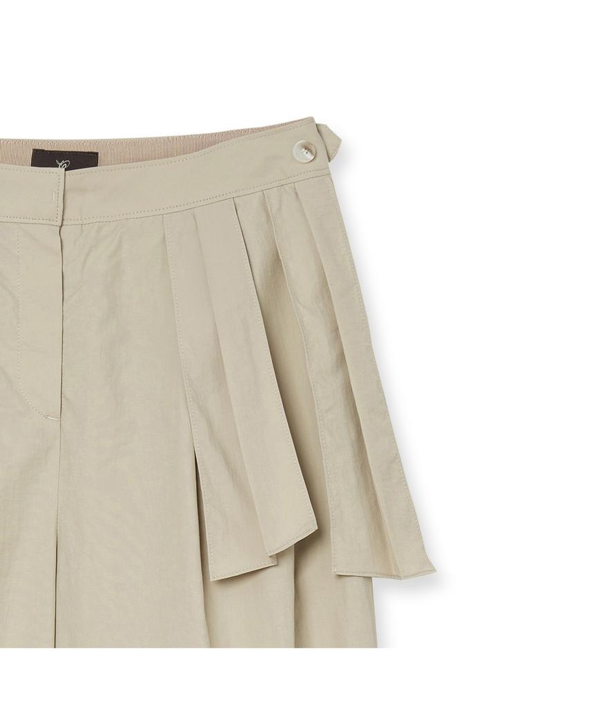 IOLO Women'S Ribbon Baggy Pants_Beige
