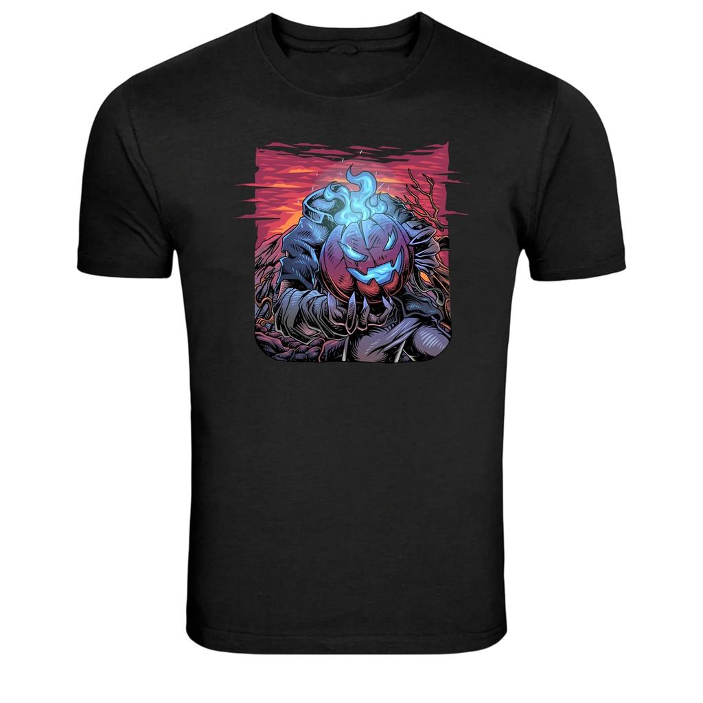 Mummy Soldier Minigun Halloween Graphic T Shirt Funny Tee