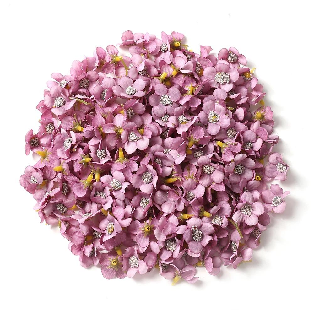 50/100Pcs Silk Artificial Daisy Flower Head For Flower Wall Plant Wedding Home Room Decoration DIY Garland Valentine'S Day Gift