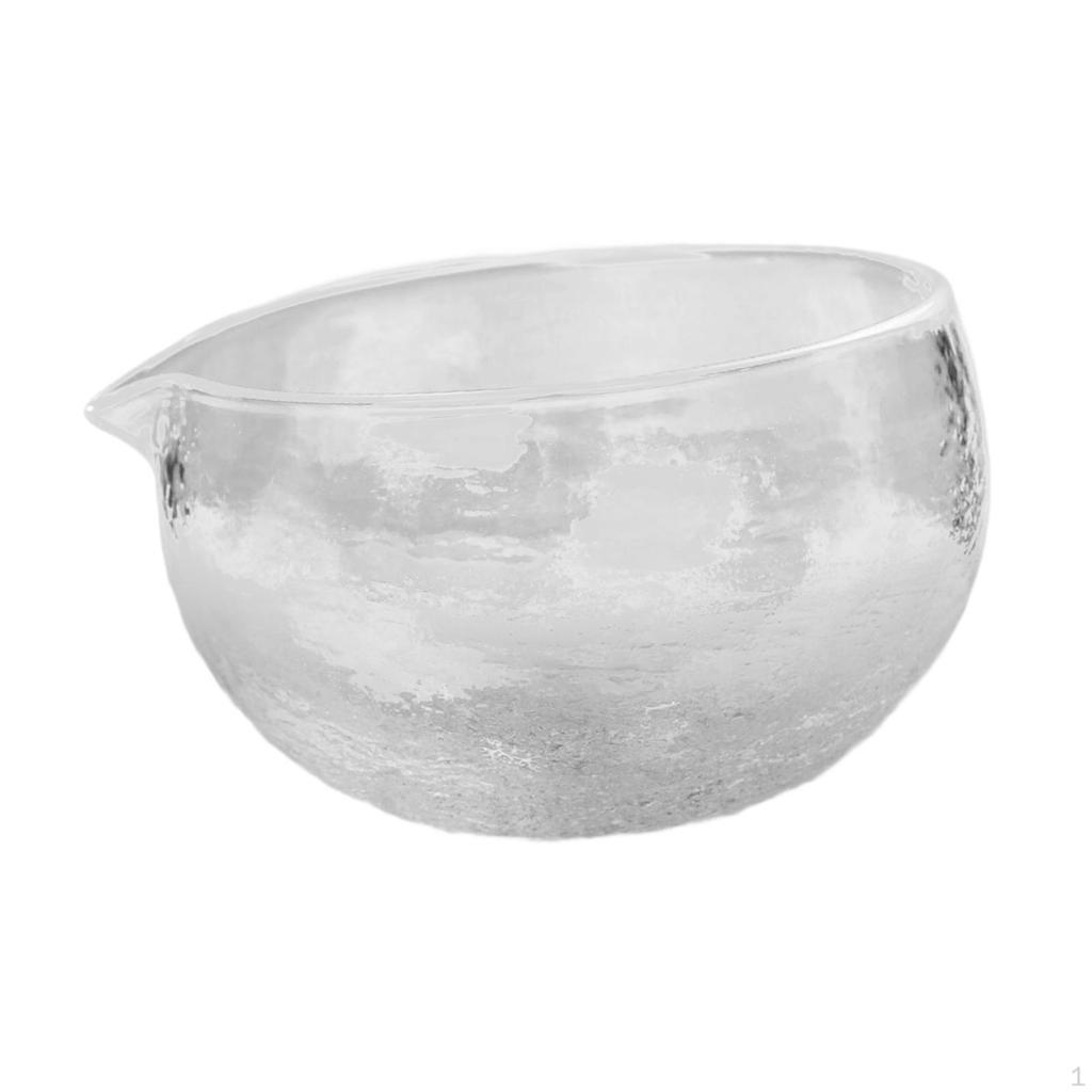 Zeremonielle Matcha-Schale mit Ausguss zur Zubereitung von Grüntee