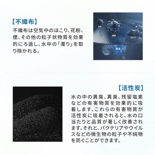 TH658-3 Water Purification Cartridges, JIS-Tested in Japan, Equivalent to TH658-2V1, Compatible with TH658-1S, and Compatible with Older TH658S/TH658R