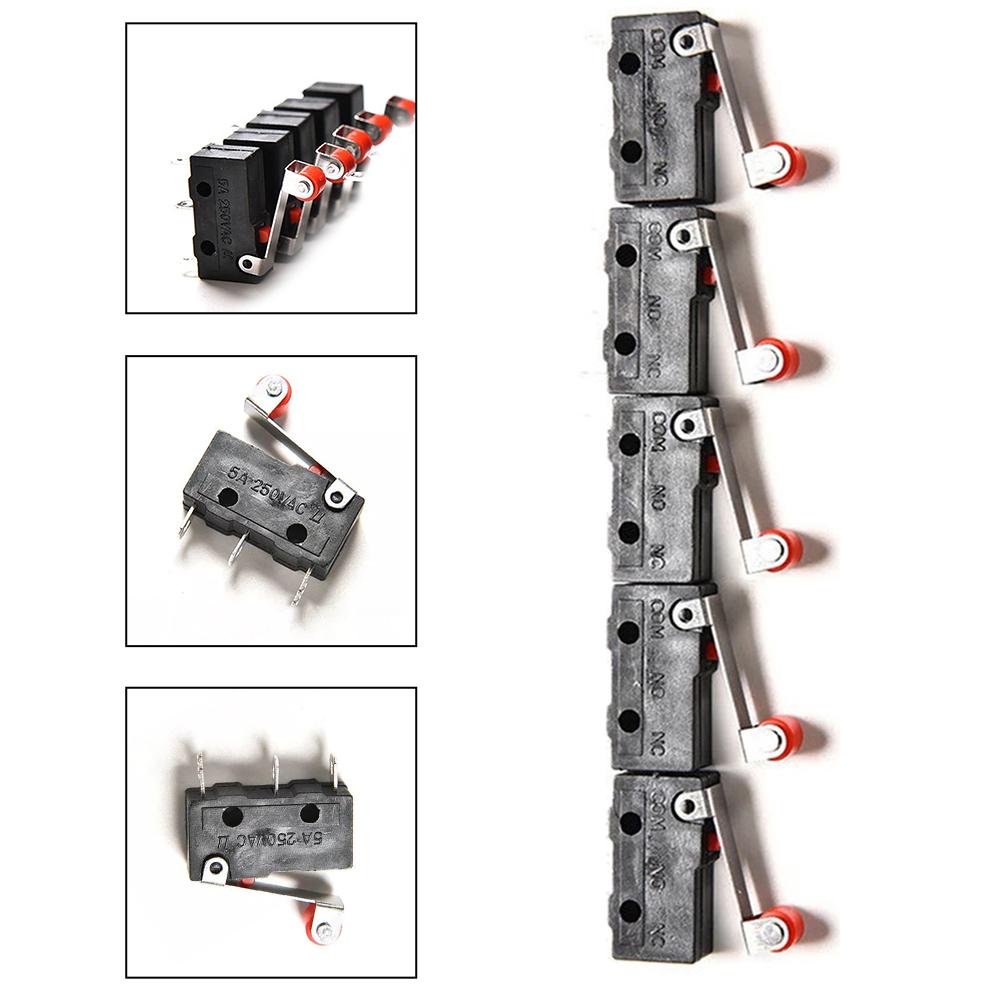 3Pin Switch Limit Door Switch Compact Dimensions High Rated Voltage And Current Plastic Shell Electronic Devices