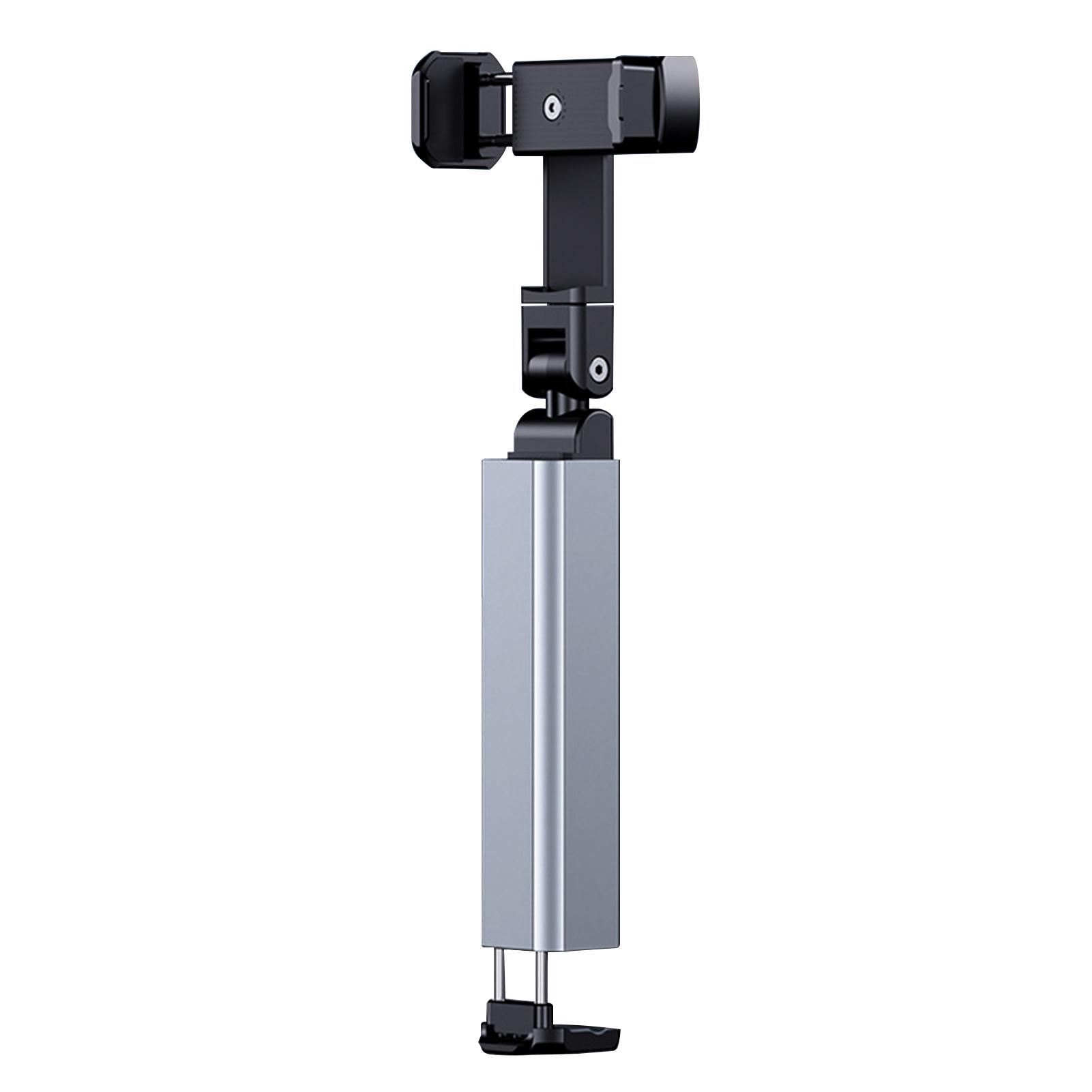 

Складной держатель для сотового телефона из алюминиевого сплава, портативная регулируемая подставка для мобильного телефона для путешествий, универсальное крепление для учебы, офиса серебряный