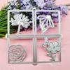 Rose Flower Metal Cutting Dies DIY Craft Carbon Steel Embossing Template Stencil Scrapbooking for Card Die Cuts Mold