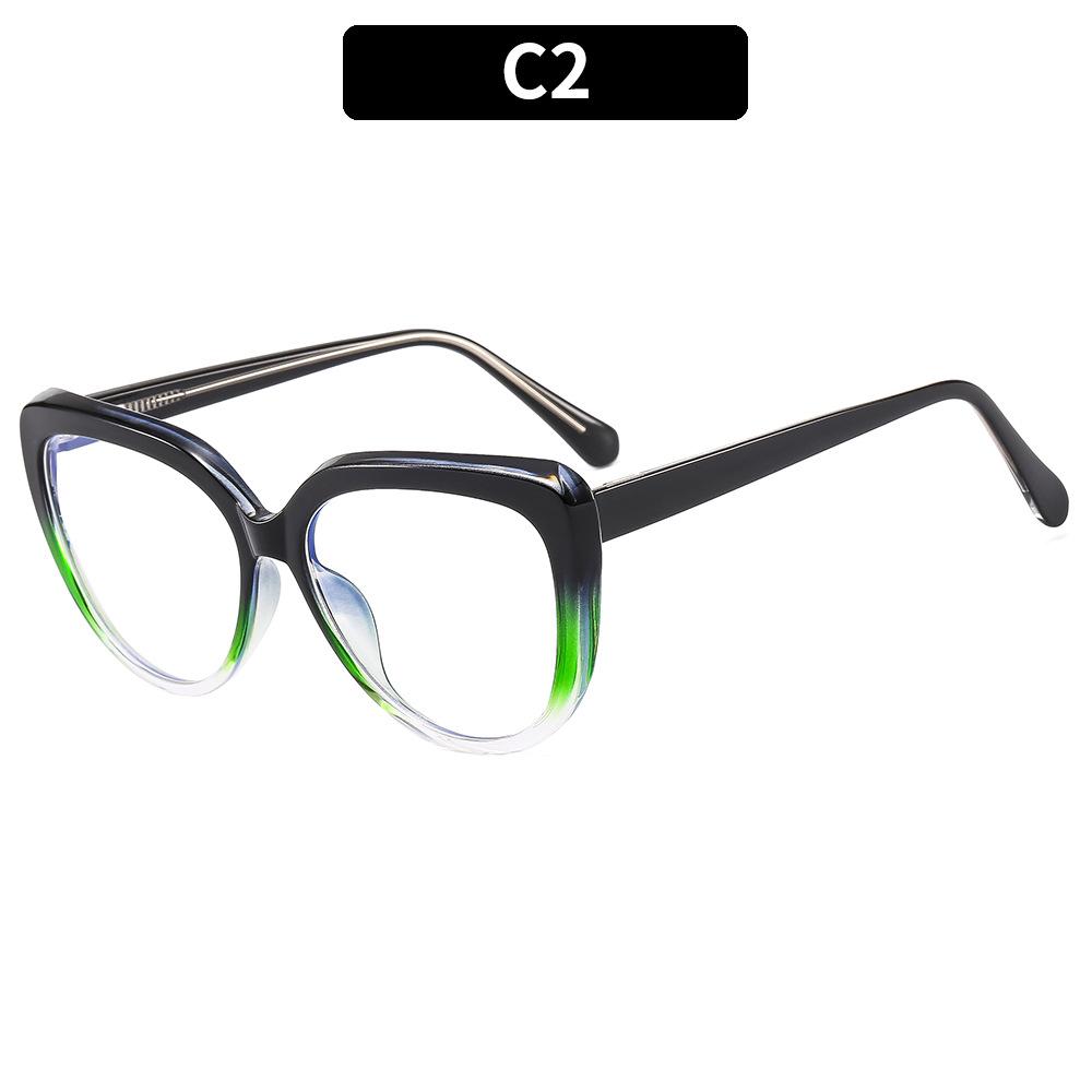 

Новая вставка для оправы Дужка для очков Кошачий глаз Женская оправа Защита от синего света Фотохромные Рецептурные Дальнозоркость Очки для чтения +6.0