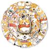 50 Cute Corgi Dog Stickers for Suitcases, Stationery, and Journals