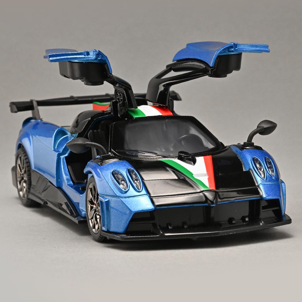 1:32 Alloy Die-cast Pagani Imola Roadster Sports Car Model Simulation Sound and Light Children's Toy Boy Birthday Gift