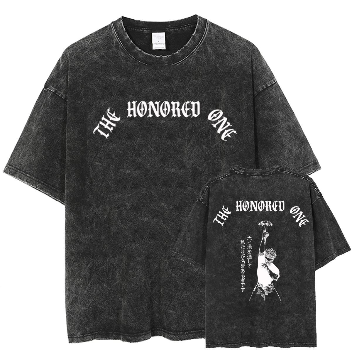 Men s Jujutsu Kaisen Gojo Satoru Cotton T-Shirt L