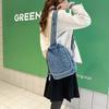 Retro vybledlý džínový multifunkční batoh - Velkokapacitní crossbody a taška přes rameno