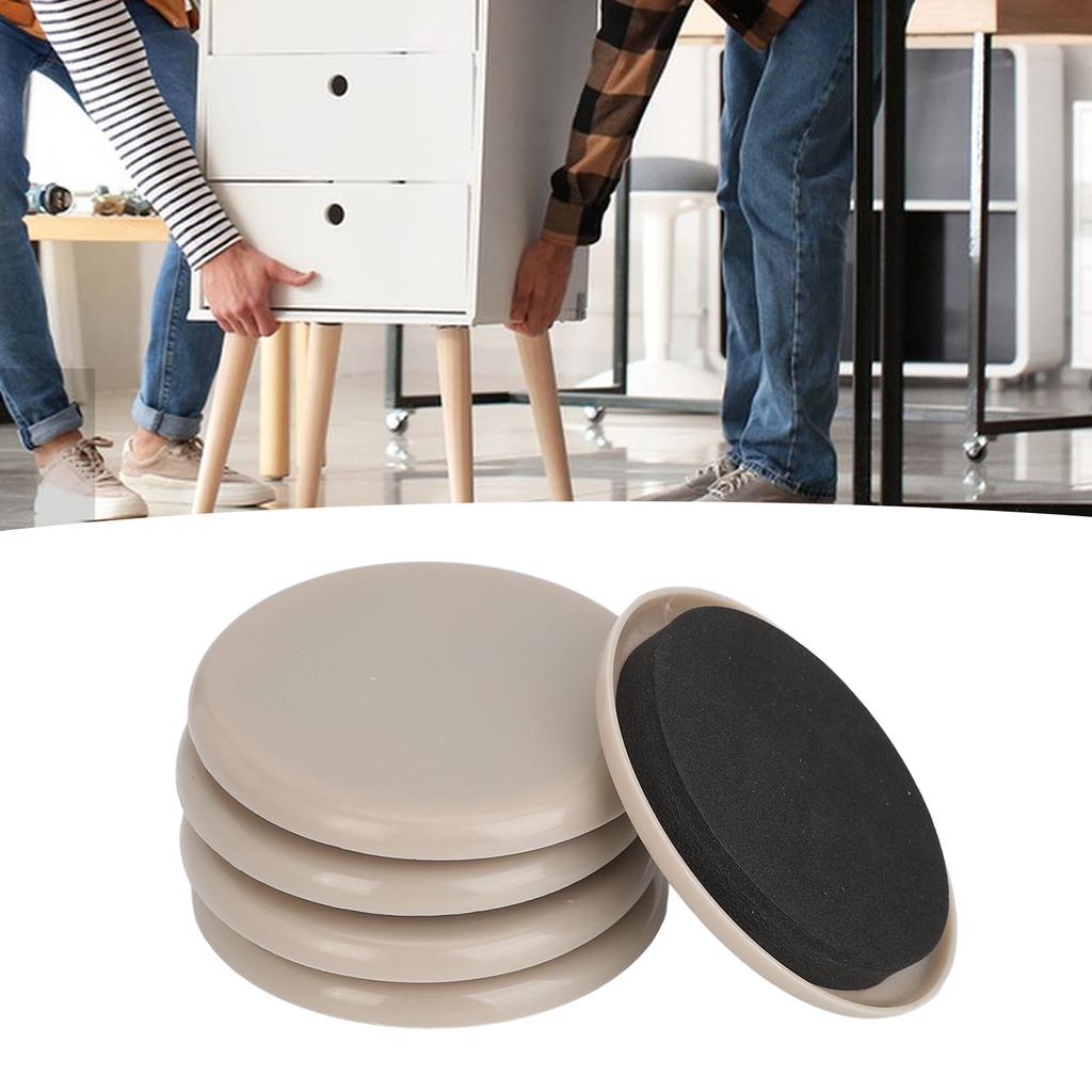 8 Stück 89mm Möbelgleiter Verhindern Kratzer Teppichschutz Möbelroller für Salon Zuhause
