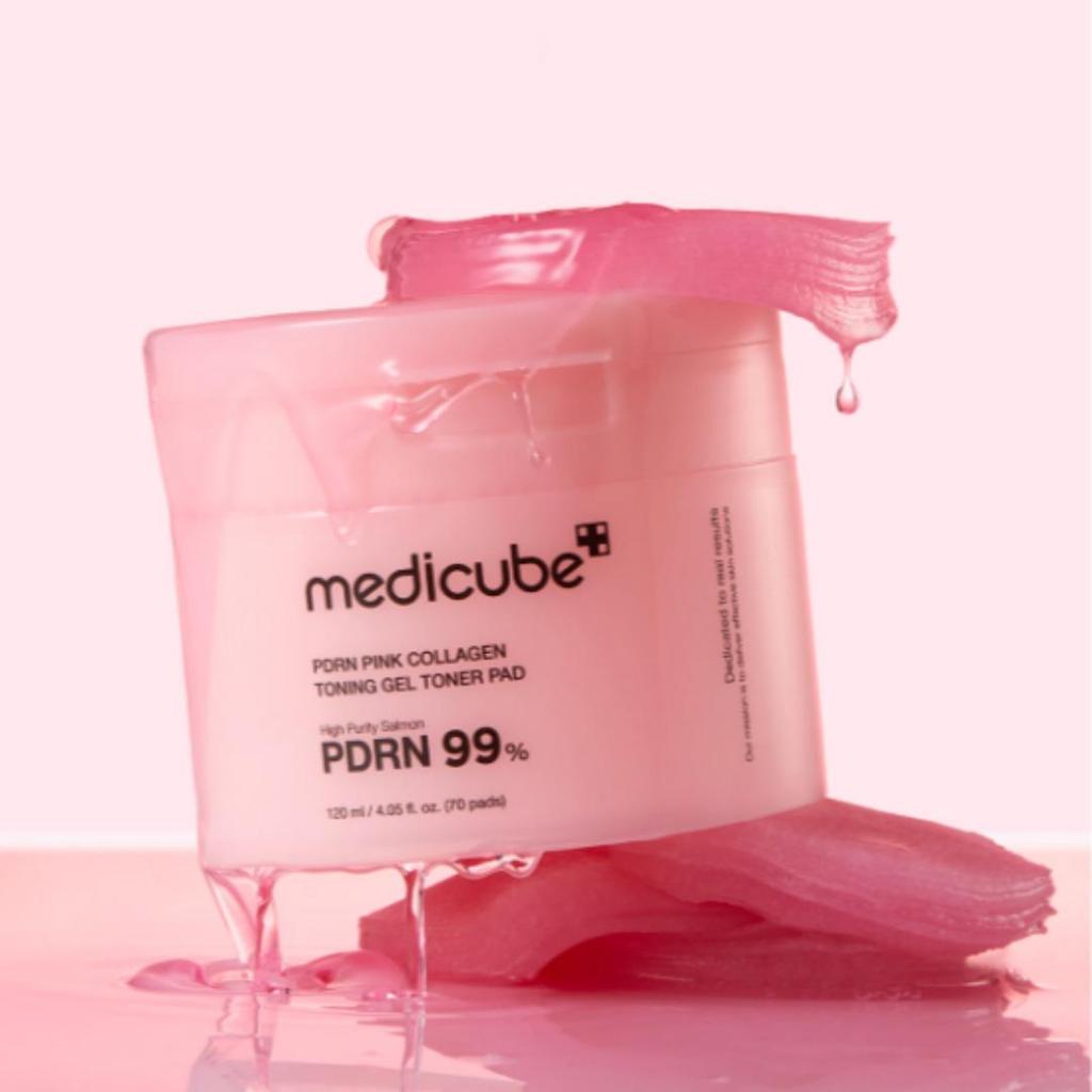 Medicube PDRN Pink Collagen Gel Pad 100pads