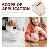 SEWACC Unpainted Wooden DIY Piggy Bank Set of Assembly Craft Handmade Kit for Kids to Cute Wooden Coin Birthday Kids Room Natural DIY Christmas 5,
