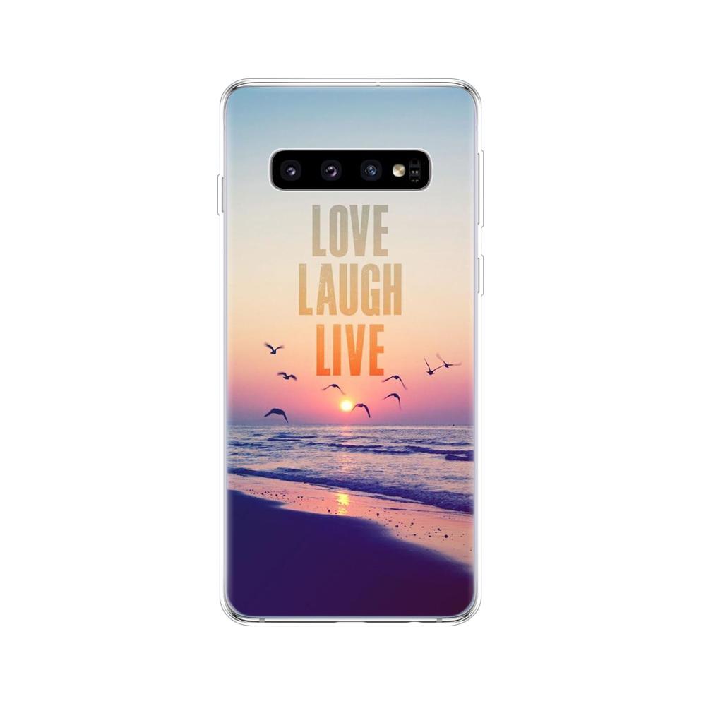Pro Samsung Galaxy S10 Pouzdro S10Plus Pouzdro Silikonový tpu Kryt Telefon S10 E Pouzdro na Pro Samsung S10 Plus G975F S 10 SM-G973F Pouzdro