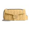 Tabby 26 Logo Plaque Quilted Flap Nappa Leather Hobo Crossbody Bag Medium Women Bags Yellow CP147-LHFBU