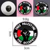 Spilla Bandiera Palestinese Distintivo Liberazione della Palestina Accessorio in Lega Metallica