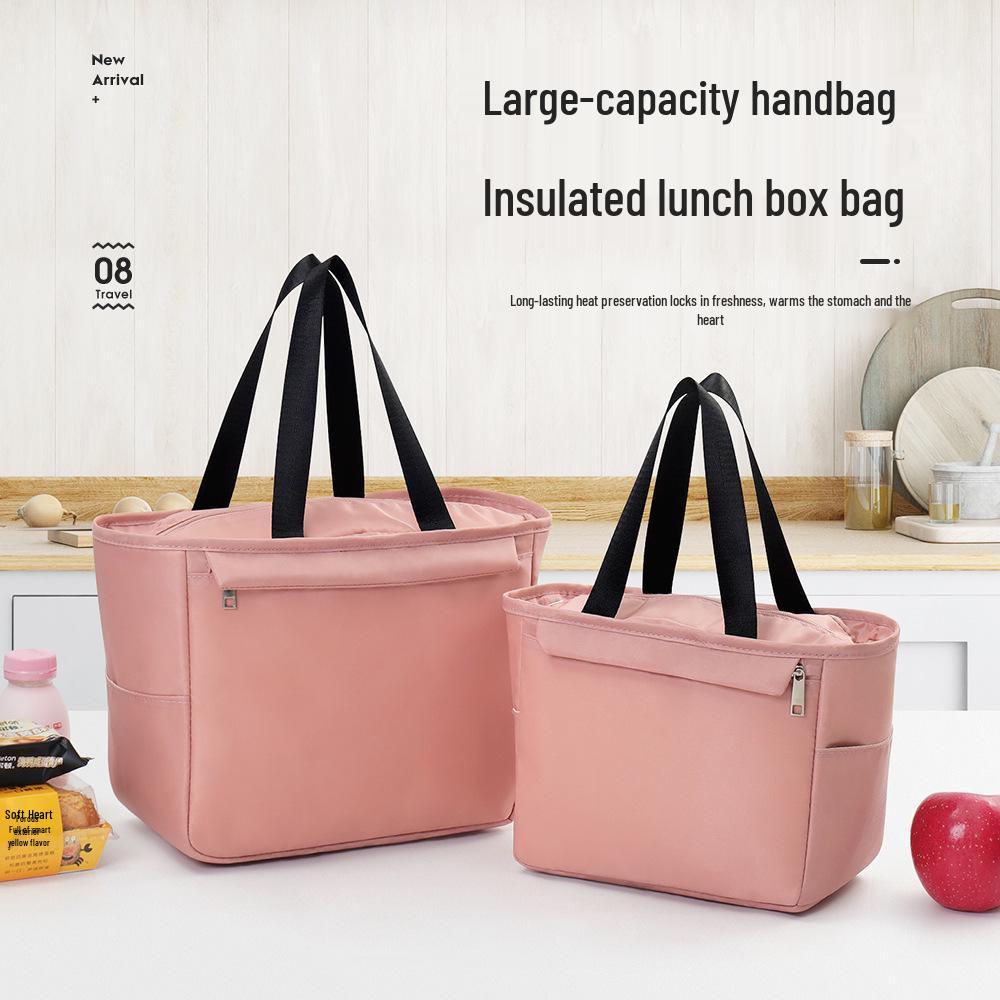 Insulated Lunch Bag for Office Workers - Thickened, Handheld, Perfect for Meals and Snacks