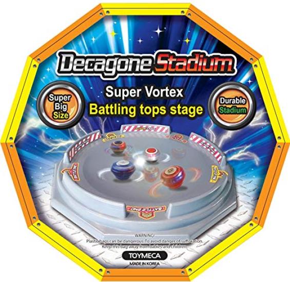 TOYMECA Decagon Stadium, Super Large Arena, 65cm x 65cm x 8cm (4-6 players)