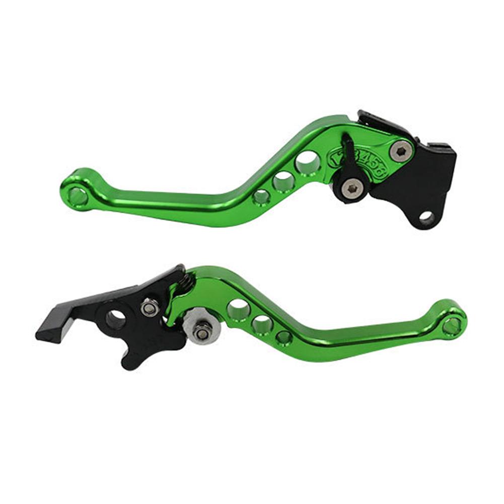 1Pair CNC Aluminum Alloy Motorcycle Brake Handle Motorbike Modification Brake Handle Motorcycle Clutch Drum Brake Lever Handle