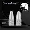 Lightweight Aluminum Presta Valve Caps for Road and Mountain Bikes
