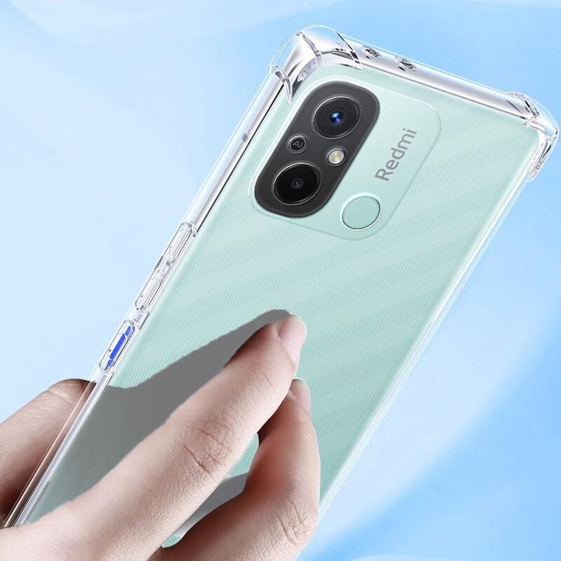 

Роскошный защитный силиконовый чехол для прозрачного чехла для Xiaomi Redmi 12c Shockpro Xiami Xiaoni Xiao Mi Redmi 12 C 6,71 22120RN86G