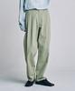 KNOUUN Wide Tapered Chino Pants (Green)