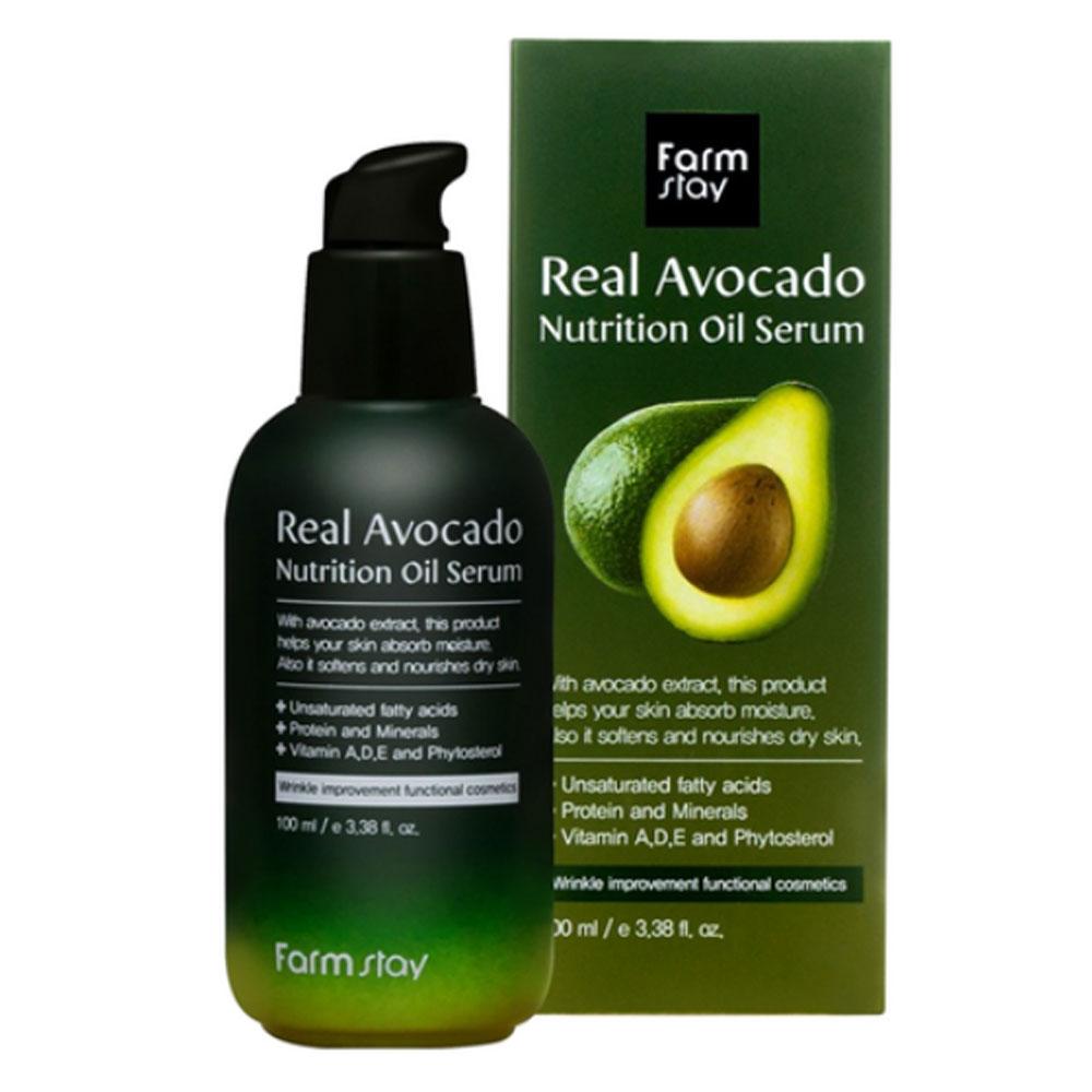 

FARM STAY Real Avocado Nutrition Oil Serum 100ml 100ml x 1pcs