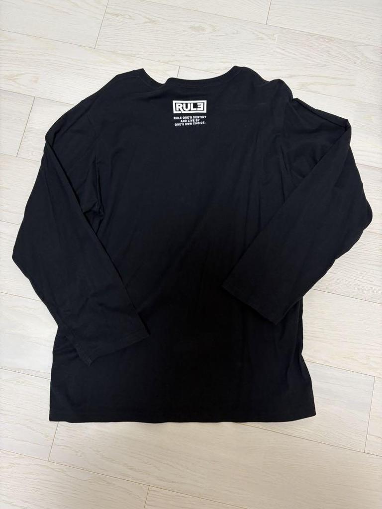 [USED] RULE THE FATE Long Sleeve T-Shirt Black