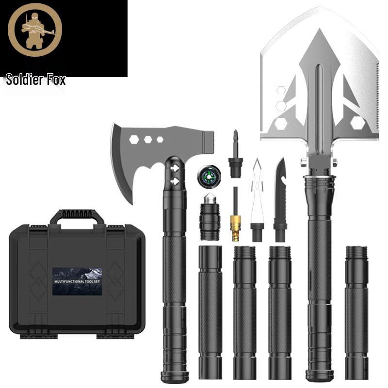 

Binghu Multi-functional Folding Engineer Shovel & Tool Set