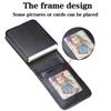 For Samsung Z Flip 7 5 6 4 3 2 1 Flip3 Leather Bag Case for Samsung Galaxy Z Flip7 FE Flip6 5G Flip6 Flip 6 5 Card Holder Covers