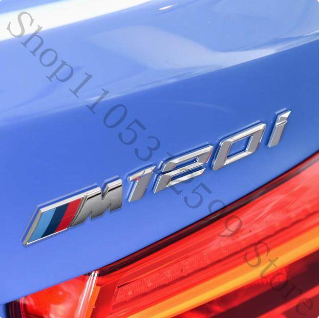 For BMW 1 W E82 Car Logo Tail Decal Body Sticker Suitable for BMW E81 82 F20 F21 F40 1M Coupe M135i M140i G87 116i 118i 120i 125i 128i 130i 135i
