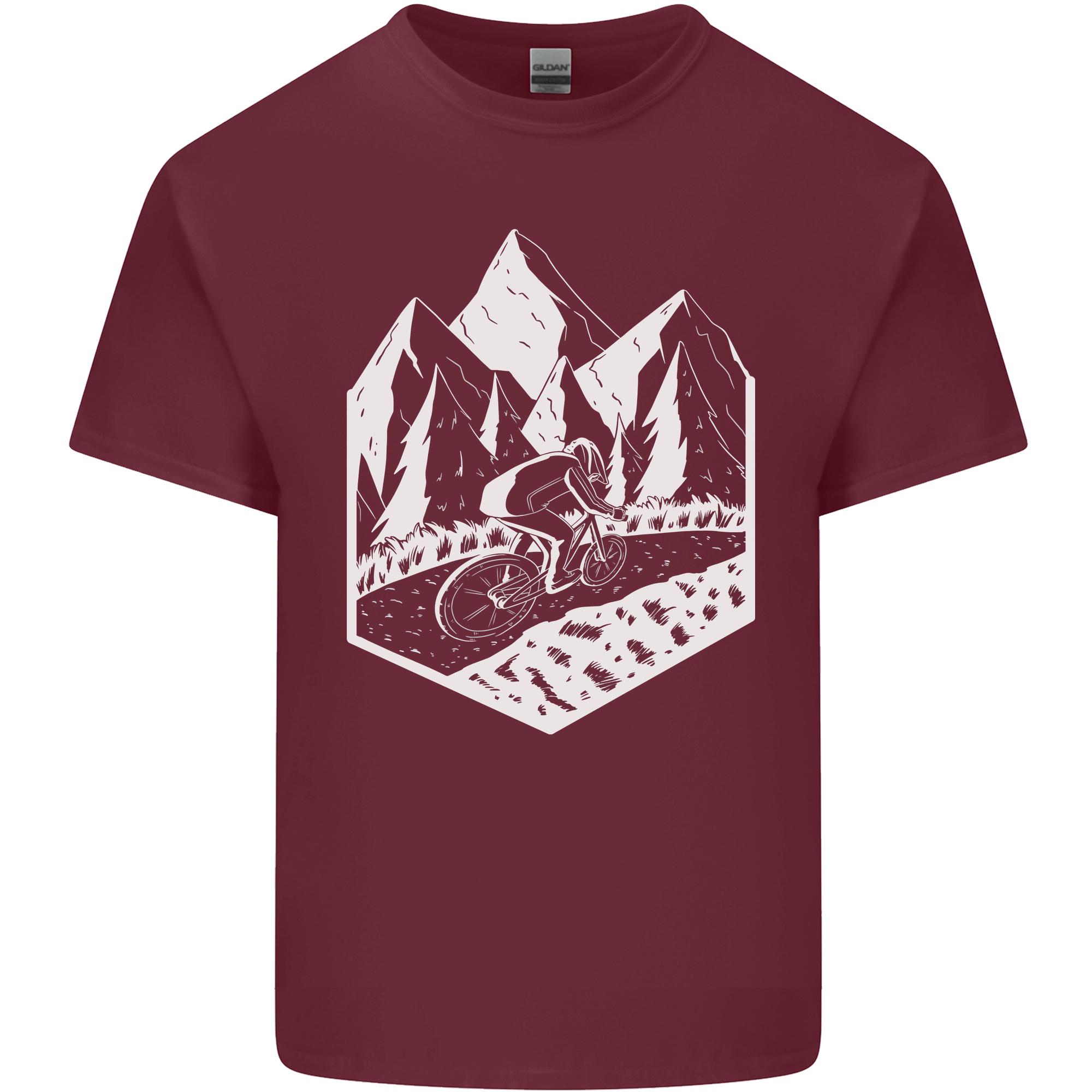 DH Downhill Mountain Biking Cycling Bicycle Unisexs Light Cotton TShirt S