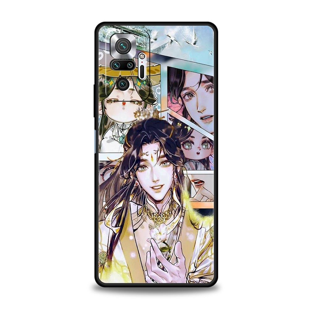 Heaven Official's Blessing Style For Xiaomi Redmi Note 12 5G Phone Case 10C 10 11 9 8 Pro Plus 9S 7 8T 9T 9A 8A 9C K50 K40 Cover