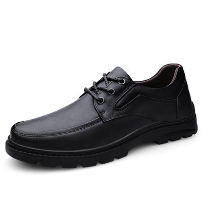 Markowe buty robocze Oddychające męskie buty Oxford Najwyższej jakości buty wizytowe Męskie mieszkania Modne czarne skórzane codzienne buty biznesowe