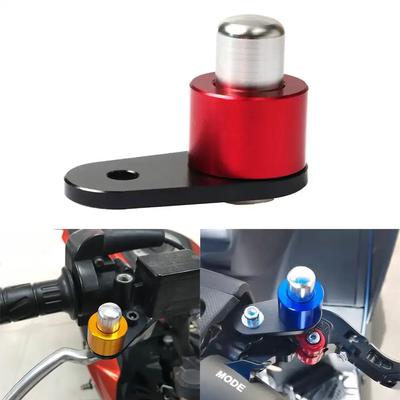 Universal CNC Aluminum Motorcycle Brake Lever Parking Lock Catch Brake Switch Holder Brake Lever Lock Replacement Accessories