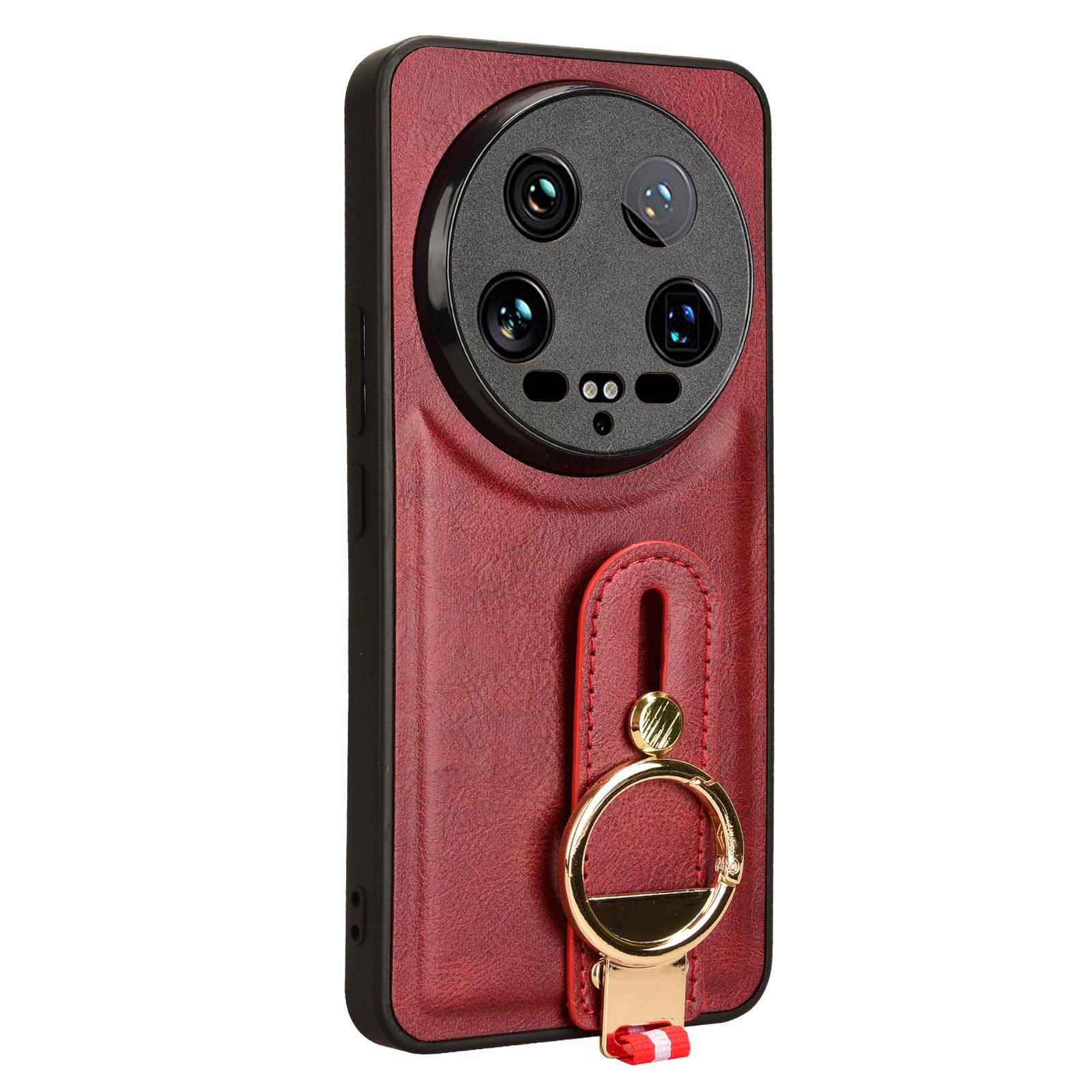 Red PU Leather