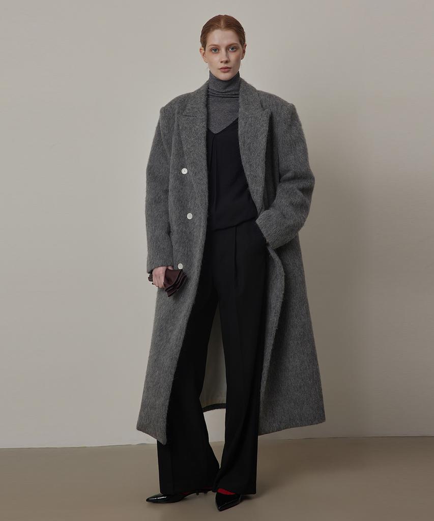 Kwinseulaebis Wool One Tuck Boy-Fit Slacks Trousers_Pants