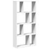 VidaXL Bookcase White 60x20x120 Cm Engineered Wood, Shelf, Storage Shelf, Book Support, Bookshelf, 858147