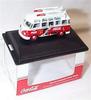 Oxford Scale Volkswagen Bus Miniature OXFORD 1962 Bus T1 Diecast with 1/76 Car, Car, Derivan, Surfboard, Coca-Cola
