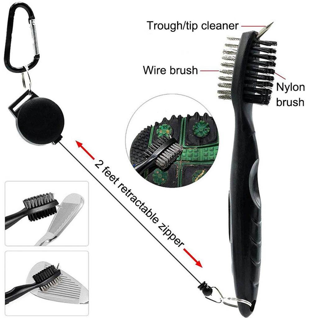Accessories Clean Tool Set Towel Club Brush Club Divot Repair Tool Essentials Tools Kit