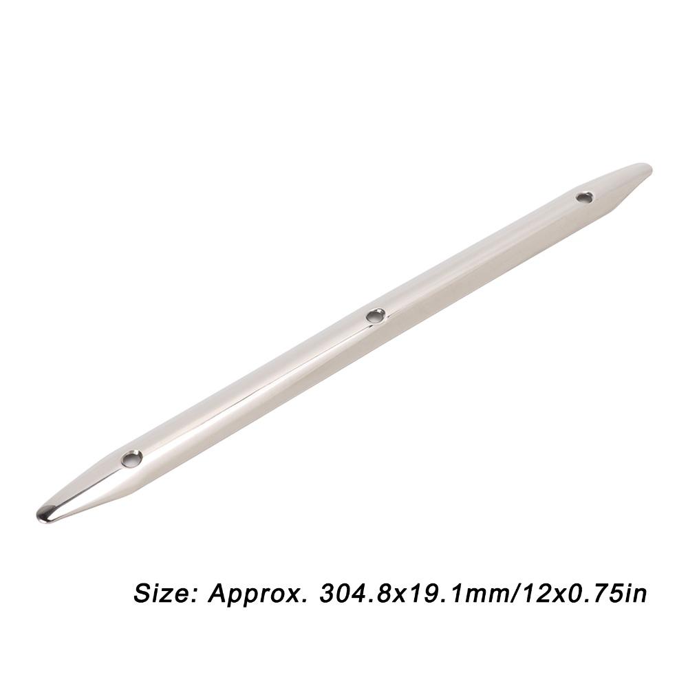 316 Stainless Steel Rub Strake Multiple sizes Boat Rub Strake Mooring Lines Marine Use