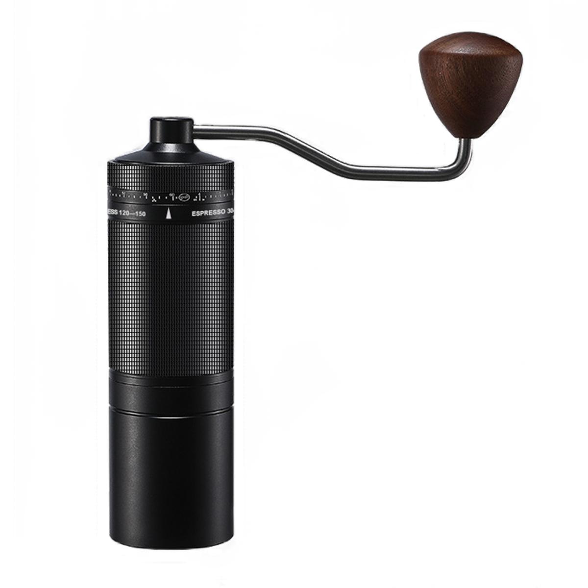 

Ручная кофемолка Leeseph с регулируемой степенью помола для эспрессо и френч-пресса, идеальный подарок для любителя кофе чёрный