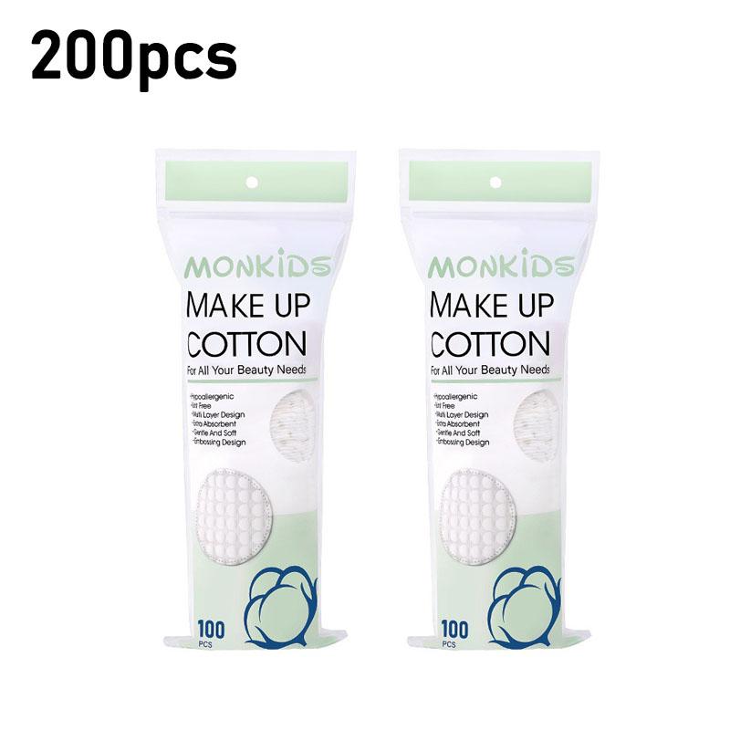 100/200/400pcs Cotton Pads Make-up Disposable Soft Circular Makeup Remover Cotton Sheet Cotton Pads for Face HZM02
